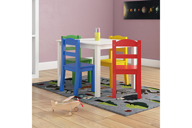 Childrens table clearance and chairs wayfair